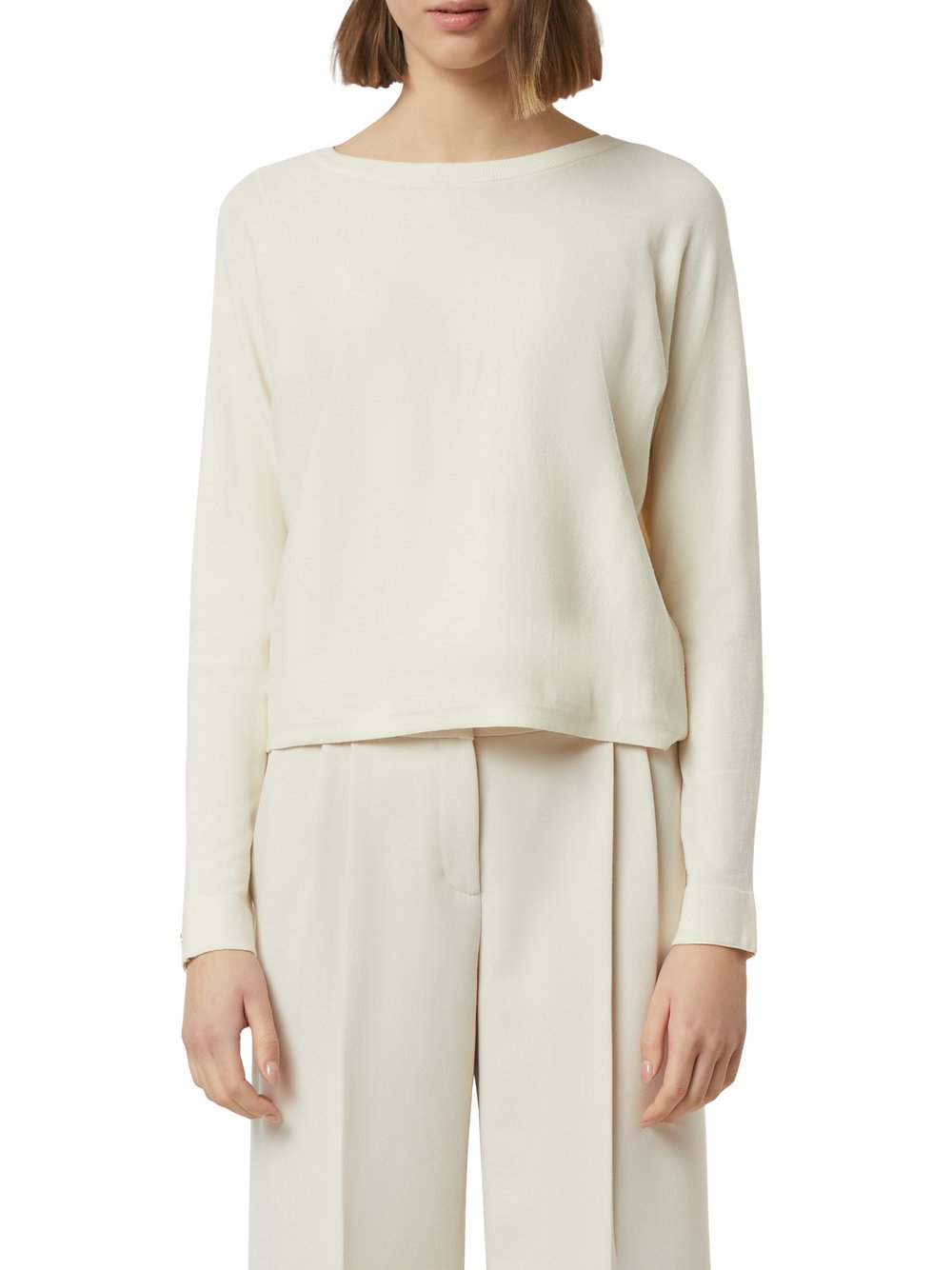 comma Strick-Langarmshirt Damen gelb, 46