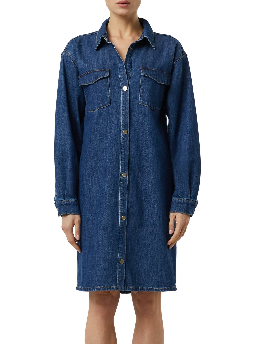 comma Jeanskleid Damen Baumwolle blau, 38