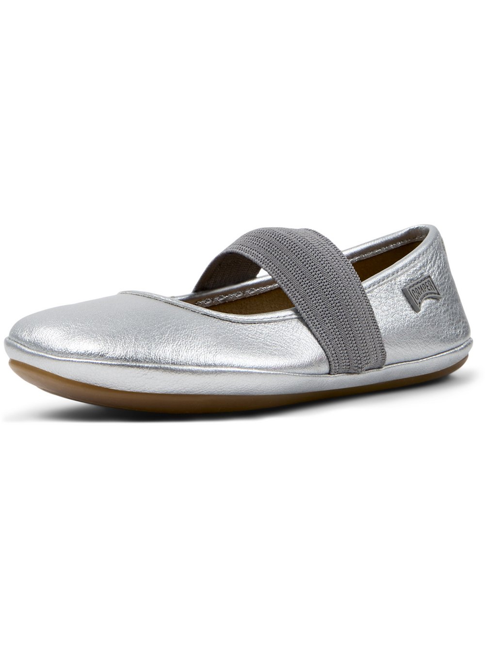 Camper Ballerinas Kinder Leder grau, 34