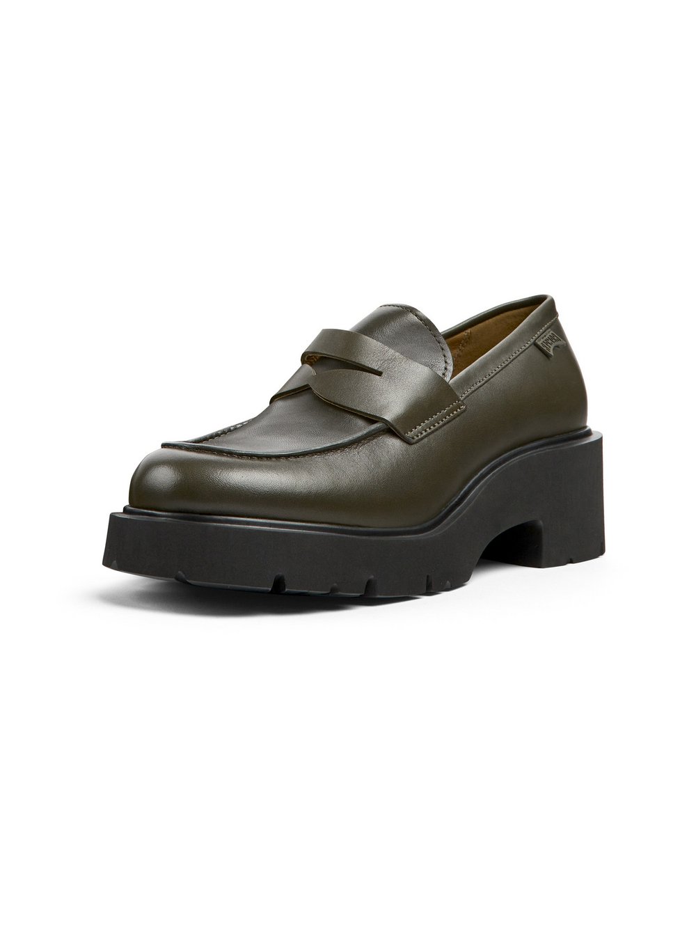 Camper Mokassins Damen Leder grün, 41