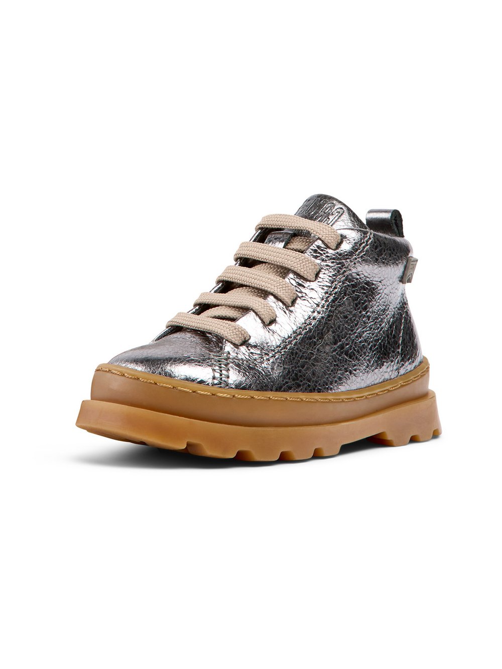 Camper Stiefeletten Kinder Leder grau, 22