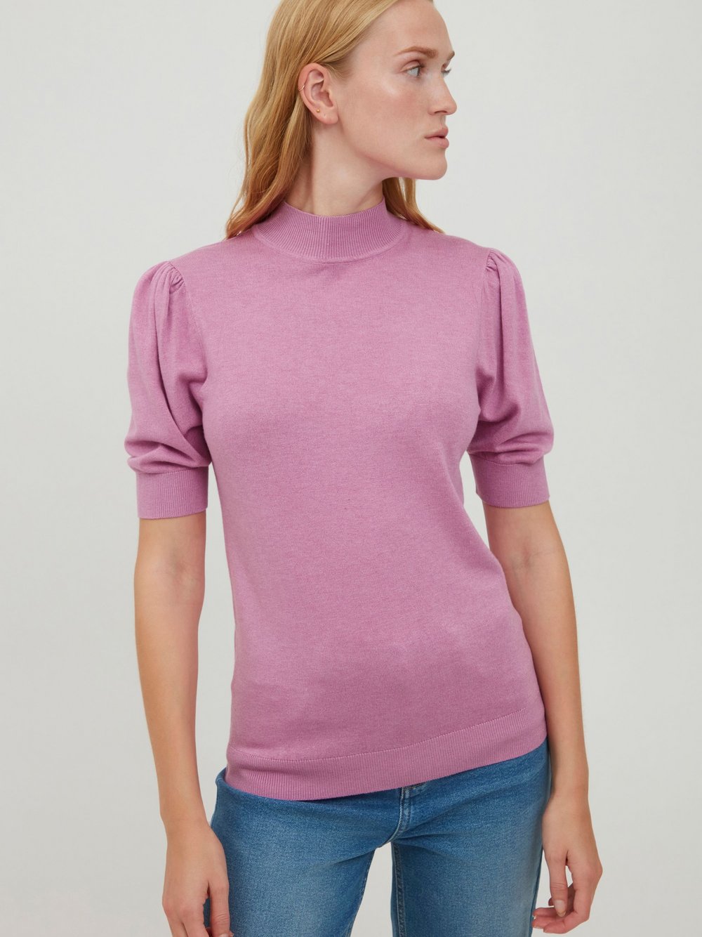 B.Young Strickpullover Damen rosa, S