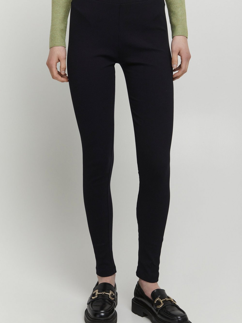 B.Young Leggings Damen Baumwolle schwarz, L