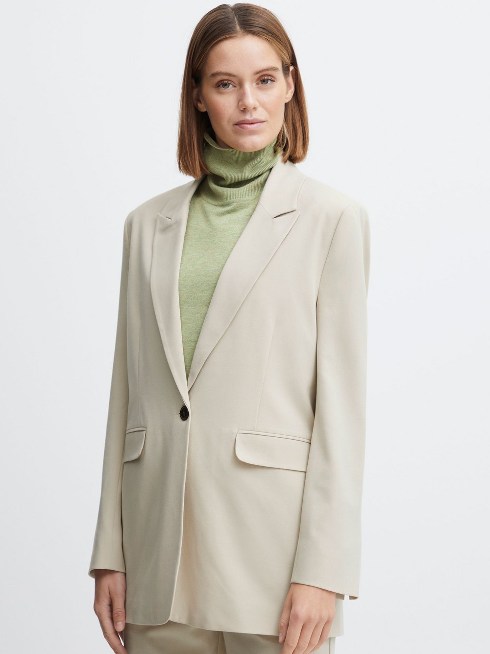 B.Young Jackenblazer Damen beige, 36