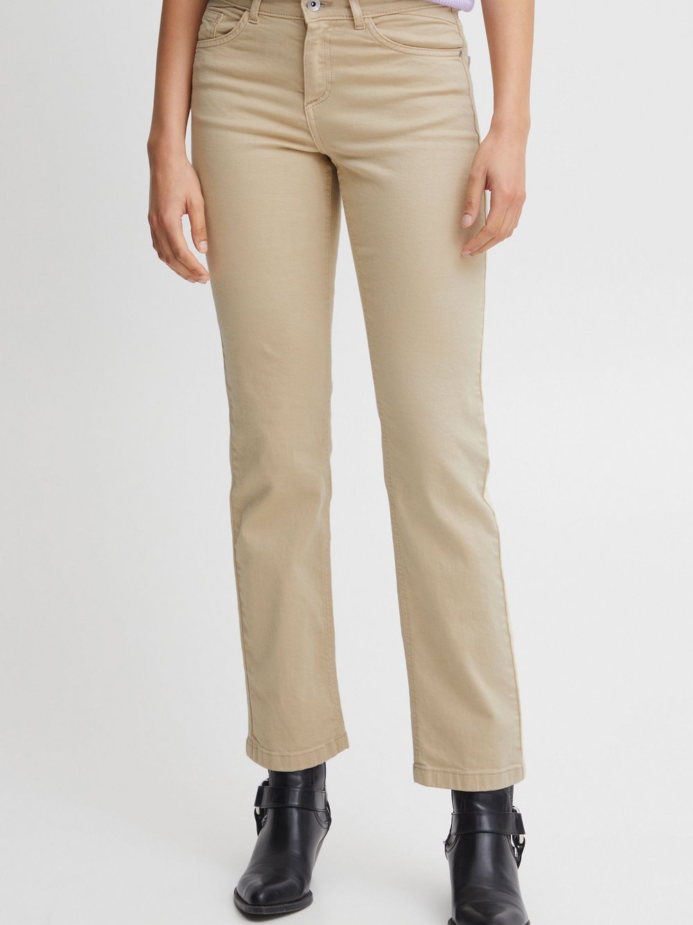 B.Young Jeans Damen Baumwolle beige, 32