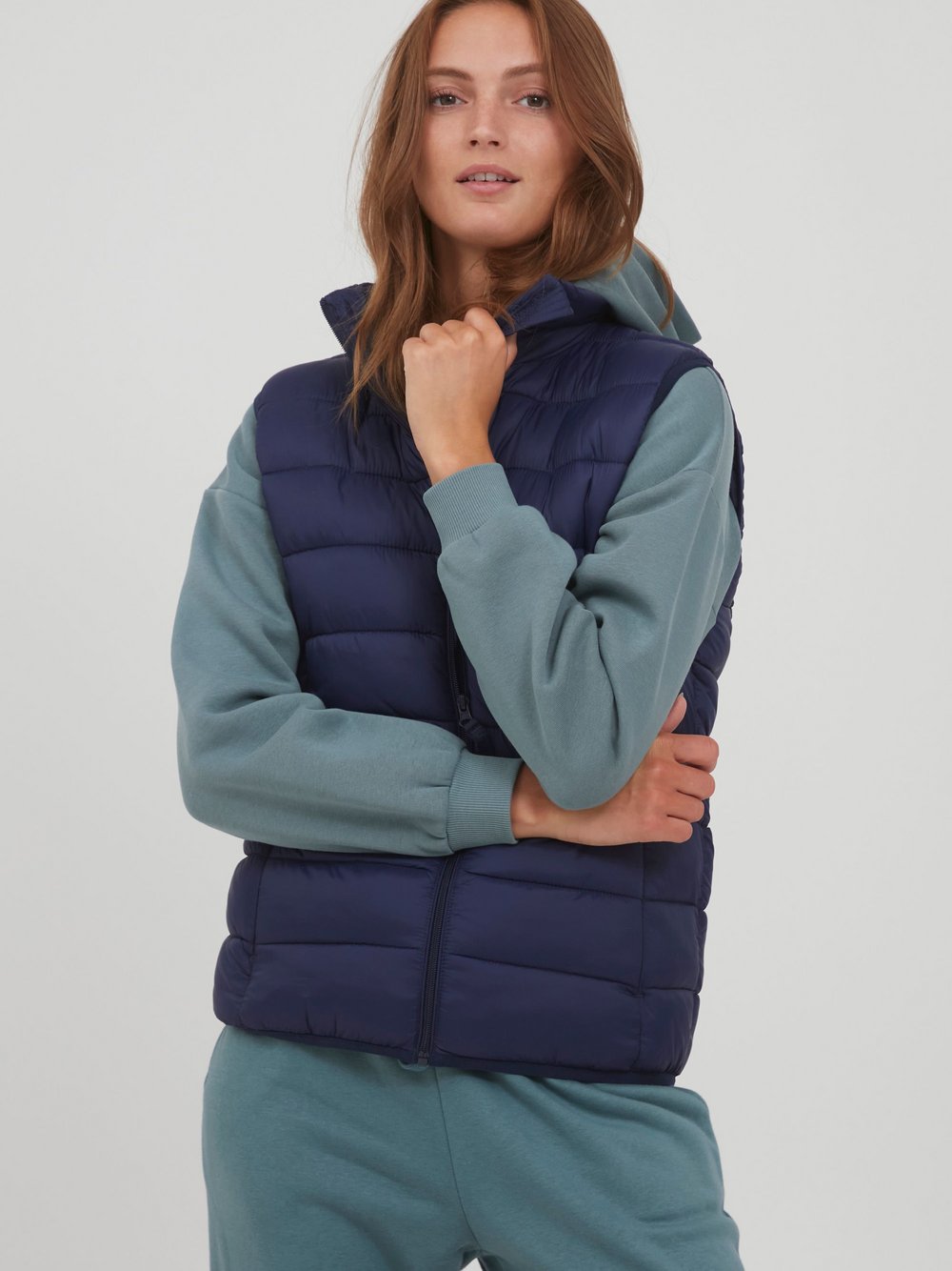 B.Young Steppweste Damen blau, 40