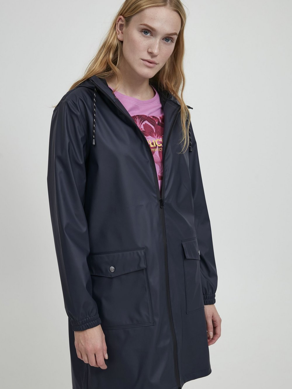 B.Young Regenjacke Damen blau, 40