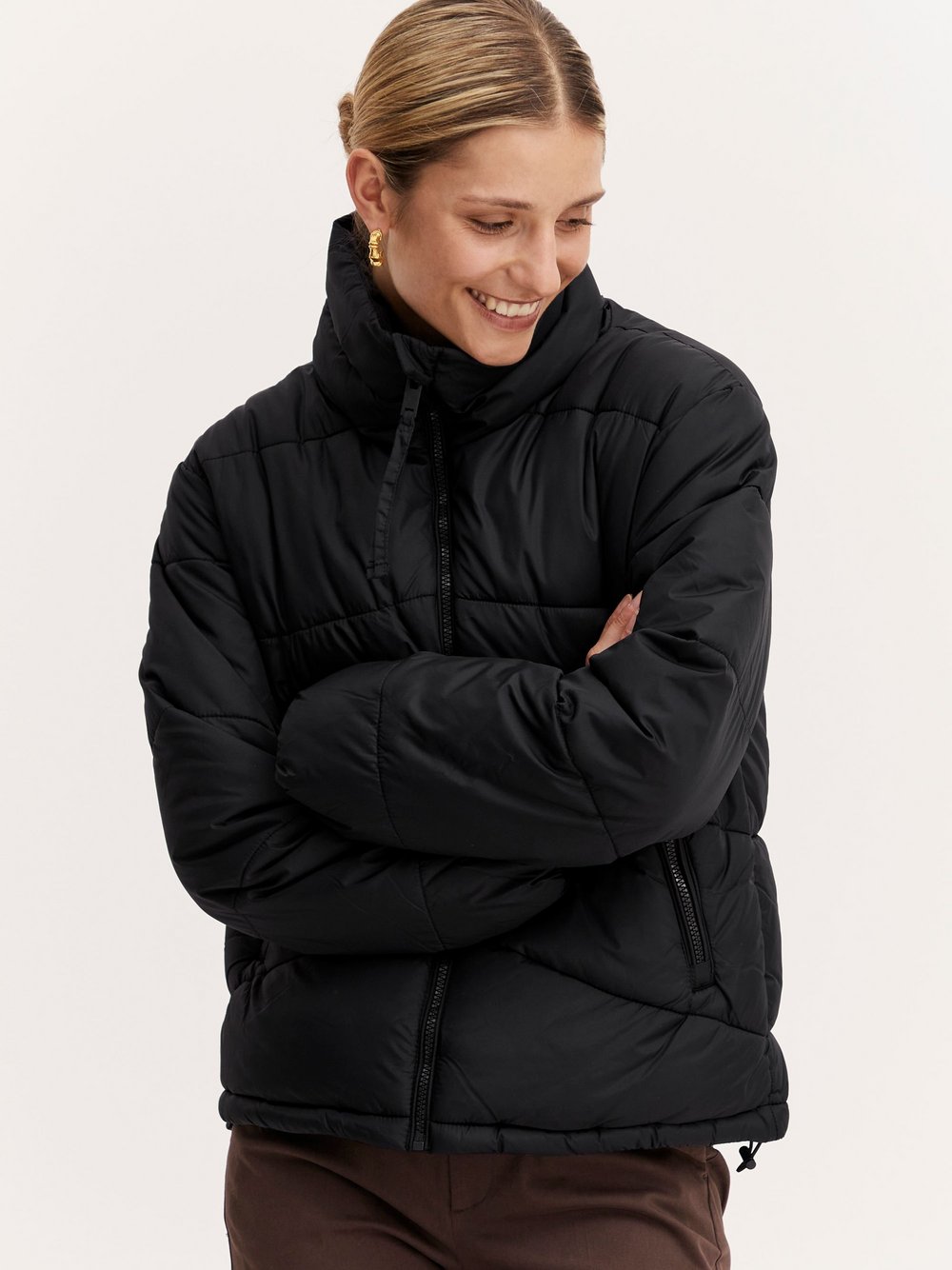 B.Young Steppjacke Damen schwarz, 38