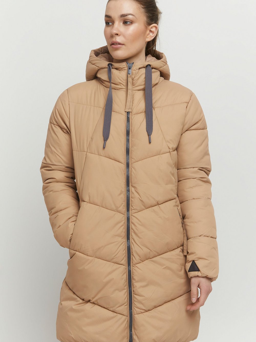 B.Young Steppjacke Damen Polyamid beige, 38