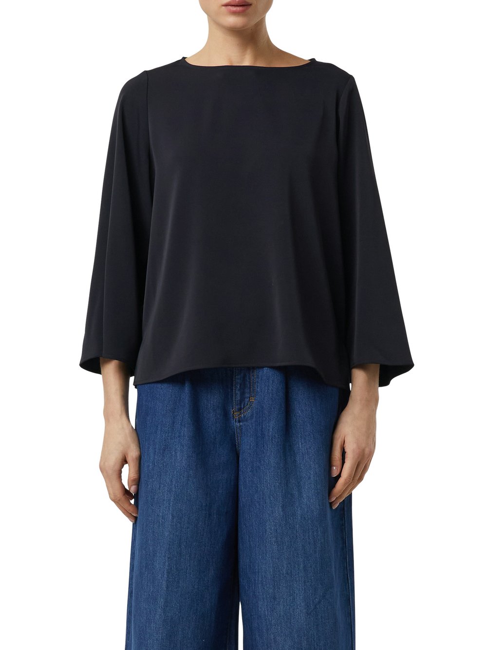 comma Blusenshirt Damen blau, 36