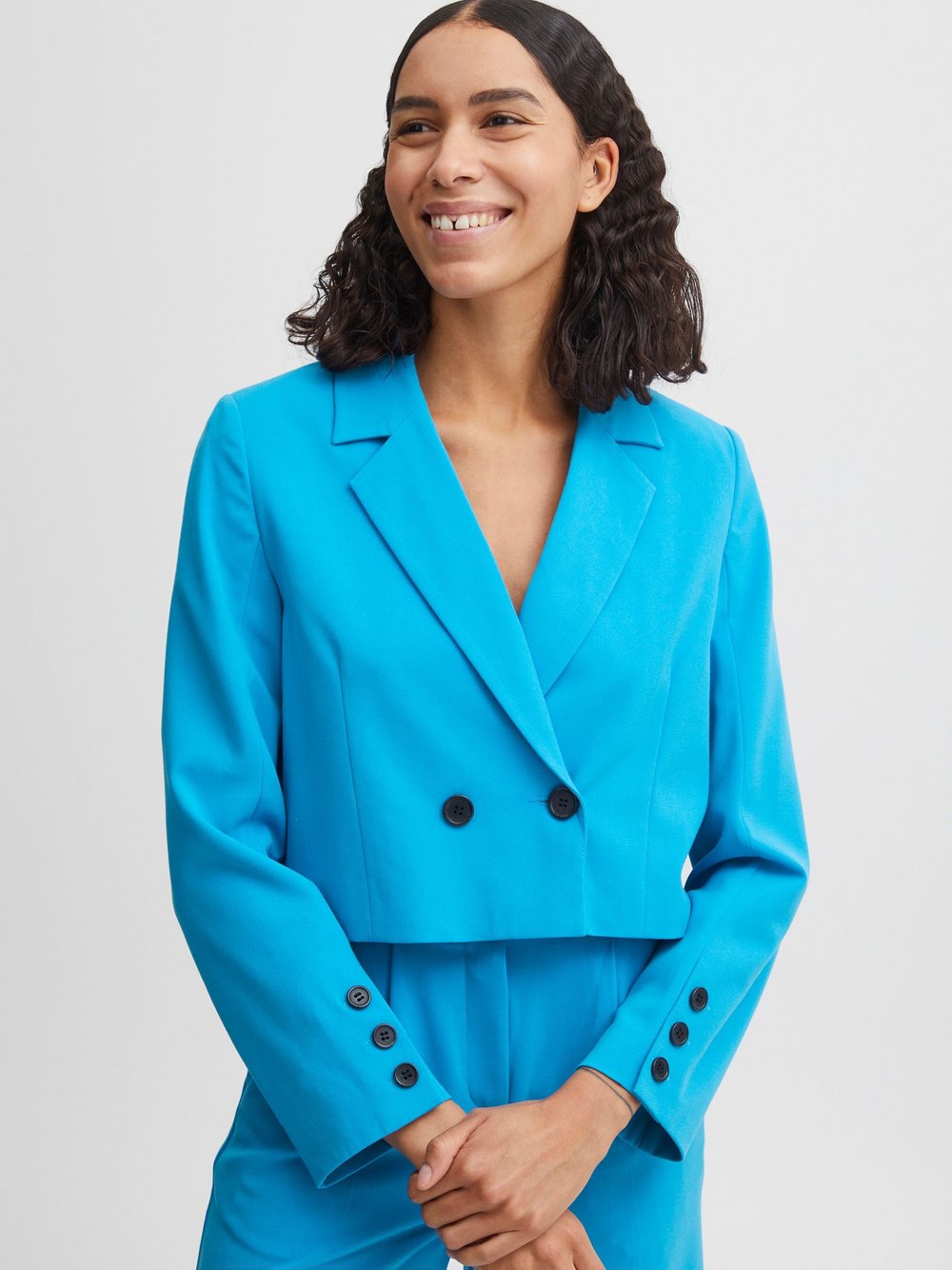 B.Young Jackenblazer Damen blau, 40