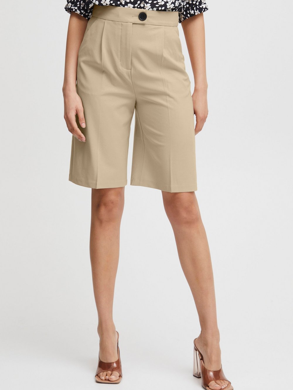 B.Young Shorts Damen beige, 34