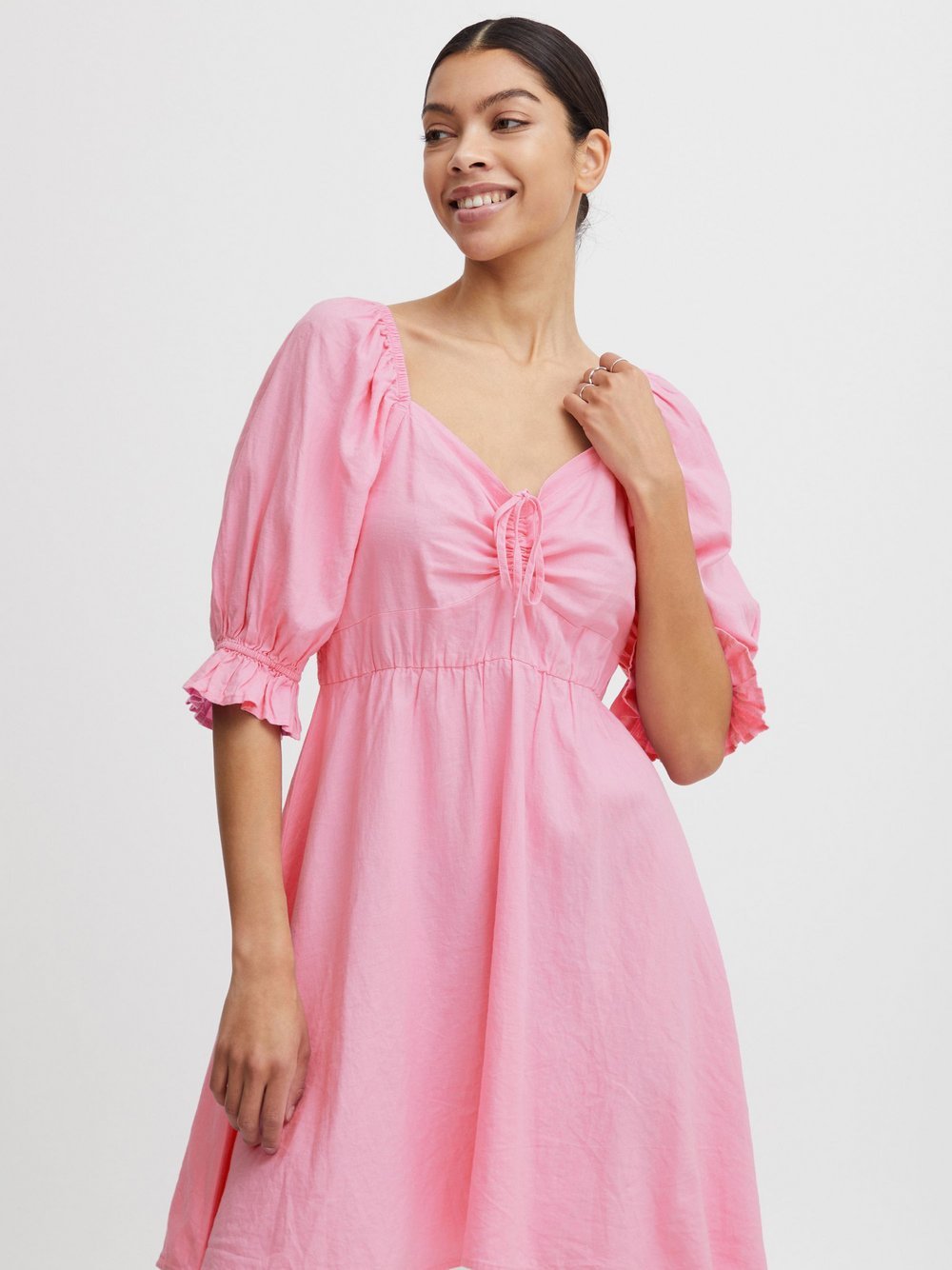 B.Young Blusenkleid Damen Viskose pink, 40