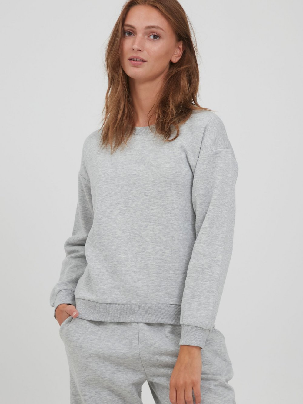 B.Young Sweatshirt Damen grau, L