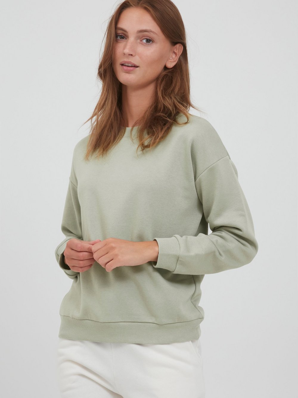 B.Young Sweatshirt Damen grün, XXL