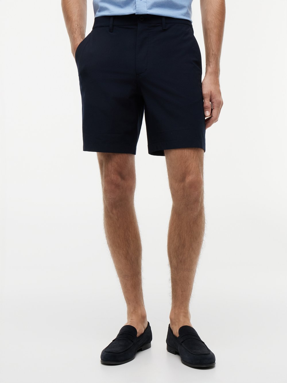 Tommy Hilfiger Szorty Mężczyźni Sztuczne włókno niebieski