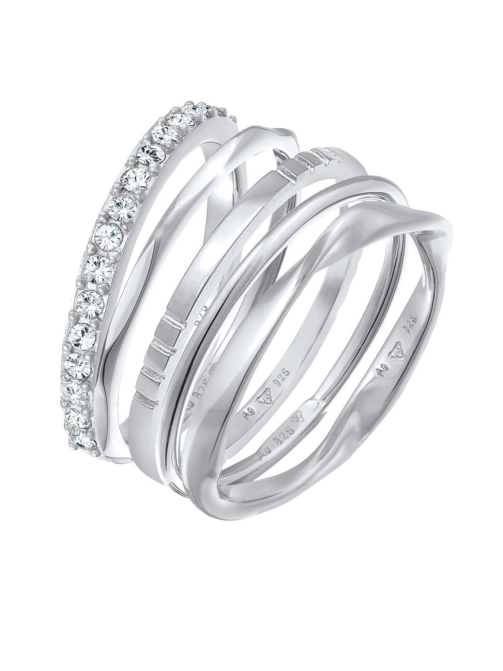 Elli Ring Damen Sterlingsilber silber, 56