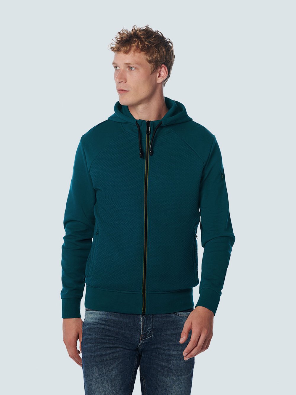 No Excess Kapuzenpulli Herren blau, XXL