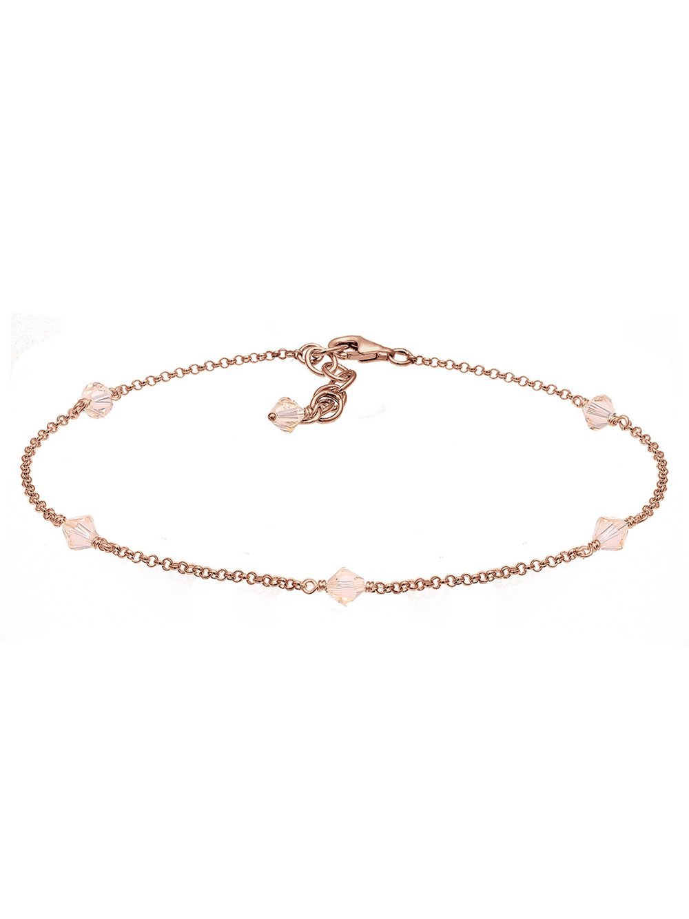 Elli Fußschmuck Damen Roségold gold, 22