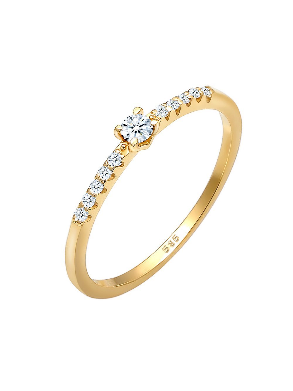 Elli Diamonds Ring Damen Gelbgold gold, 50