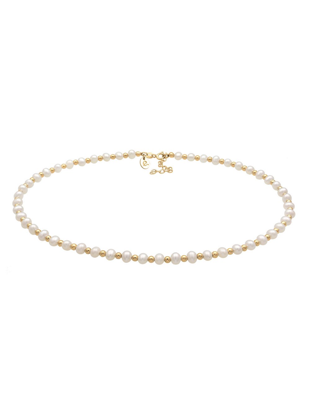 Elli PREMIUM Halskette Damen Sterlingsilber gold, 38