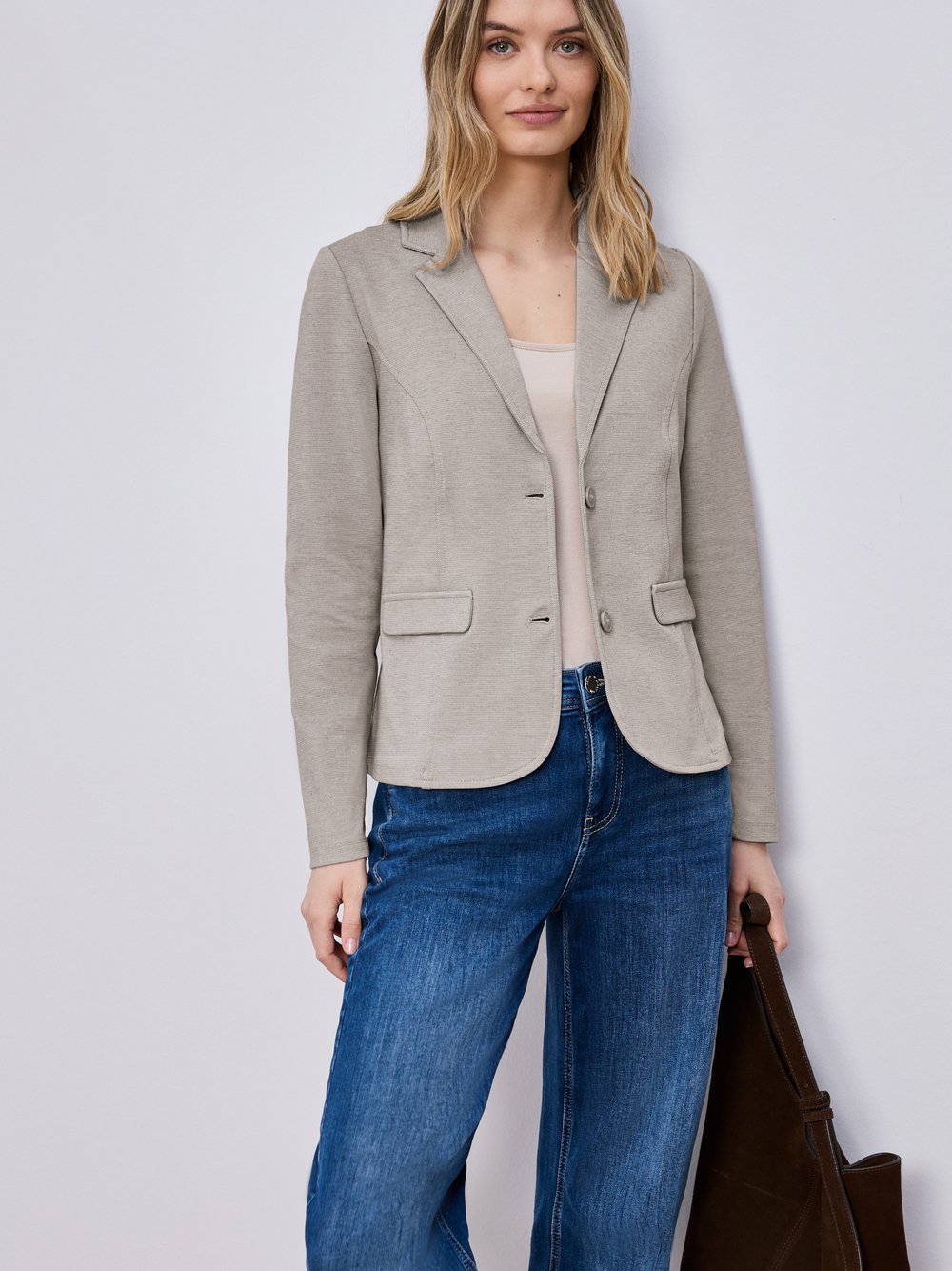 Street One Sweatblazer Damen melange, 42