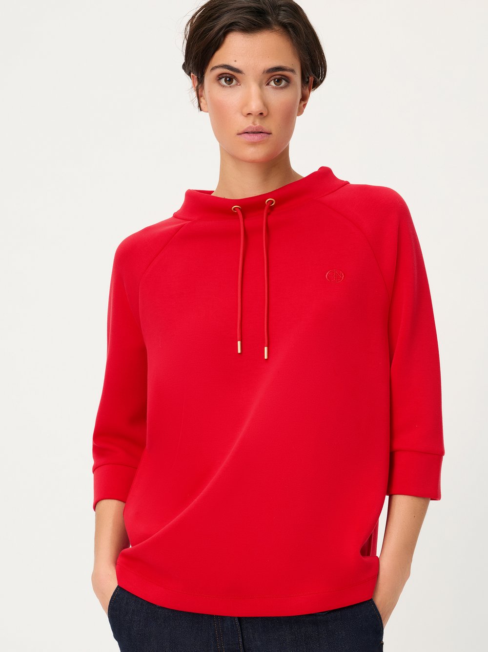 Olsen Sweatshirt Damen rot, 38