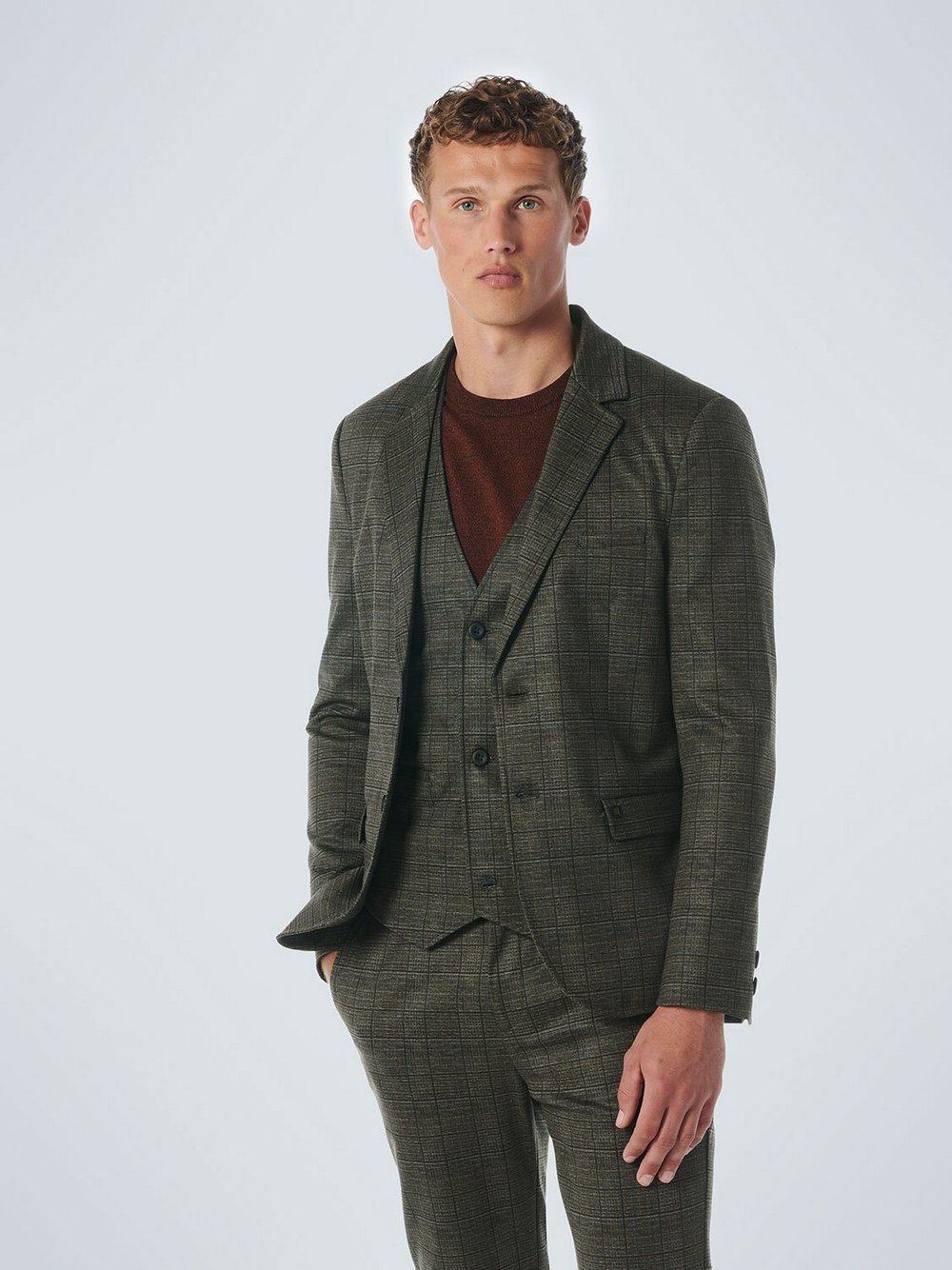 No Excess Blazer Herren braun, 54