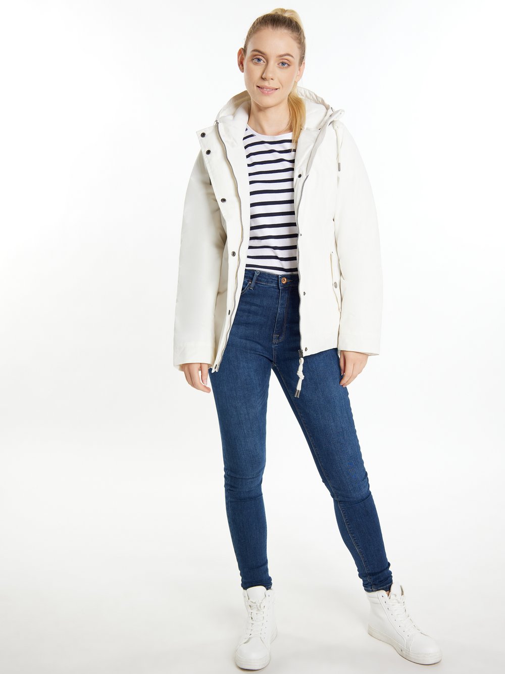 ICEBOUND Wattierte Jacke Damen weiß, M