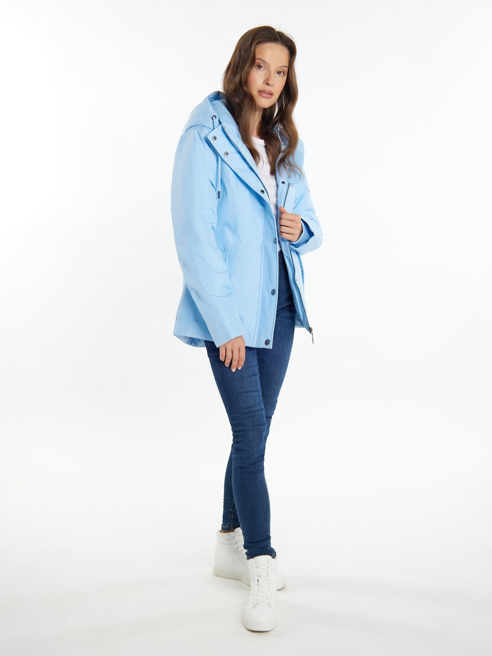 Usha Wattierte Jacke Damen blau, L