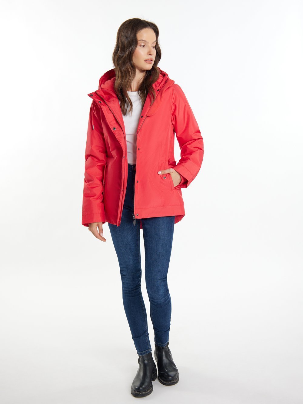 Usha Wattierte Jacke Damen rot, M