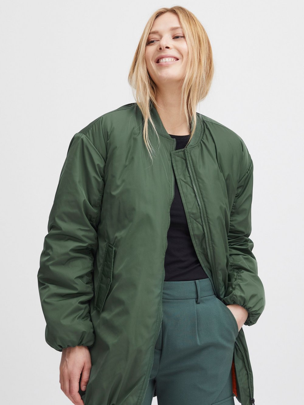 B.Young Bomberjacke Damen grün, 36