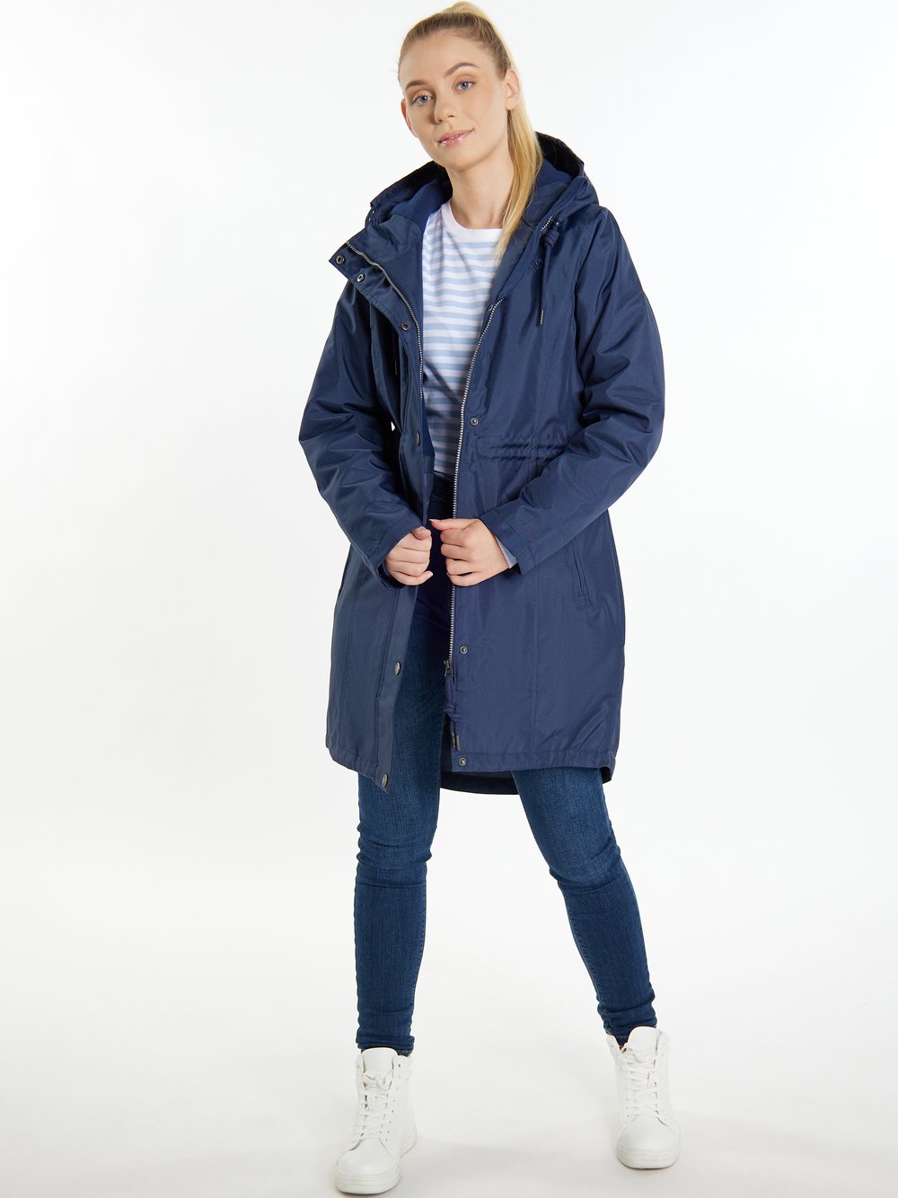 ICEBOUND Anorak Damen blau, S