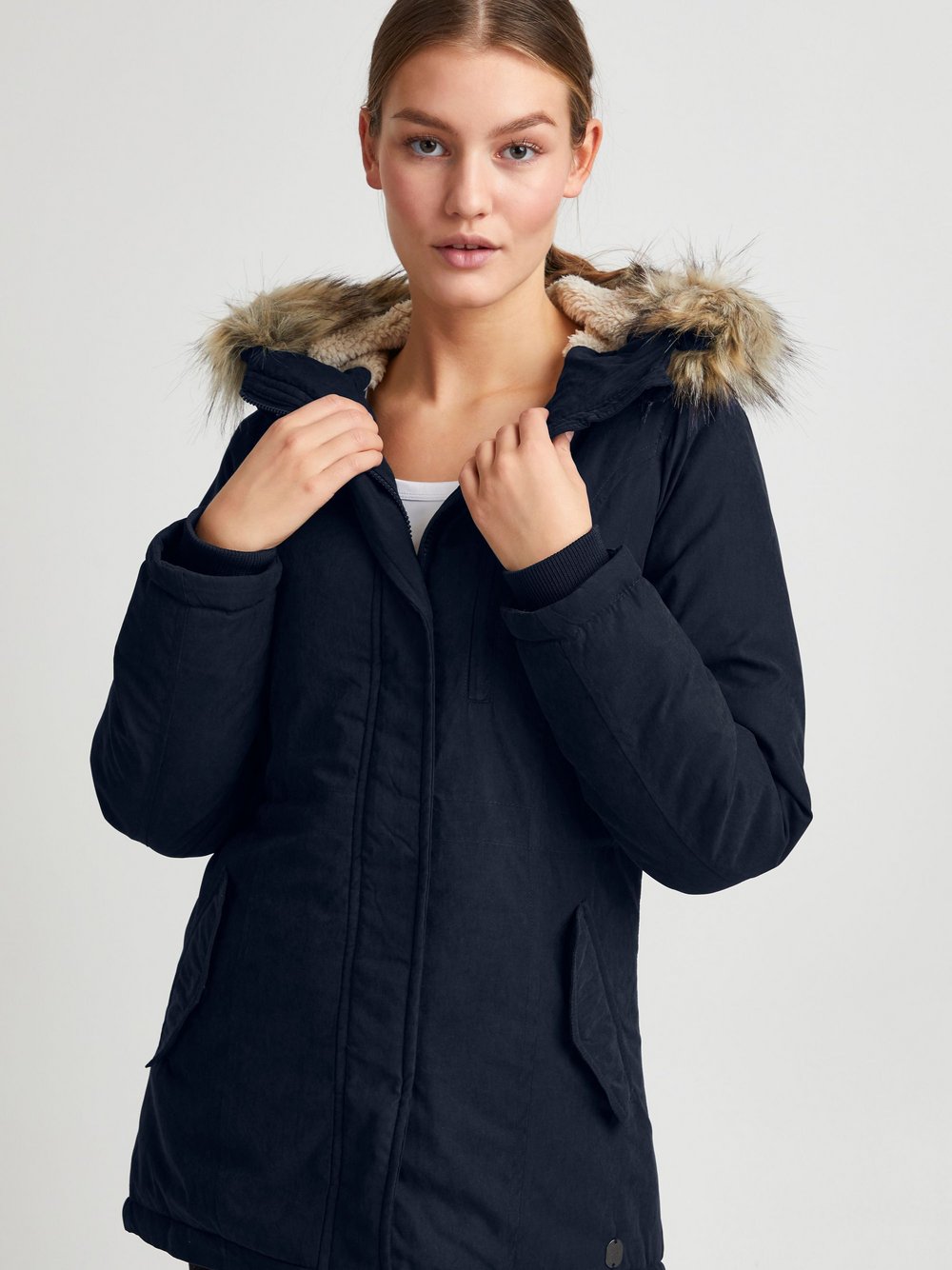 OXMO Parka Damen blau, L