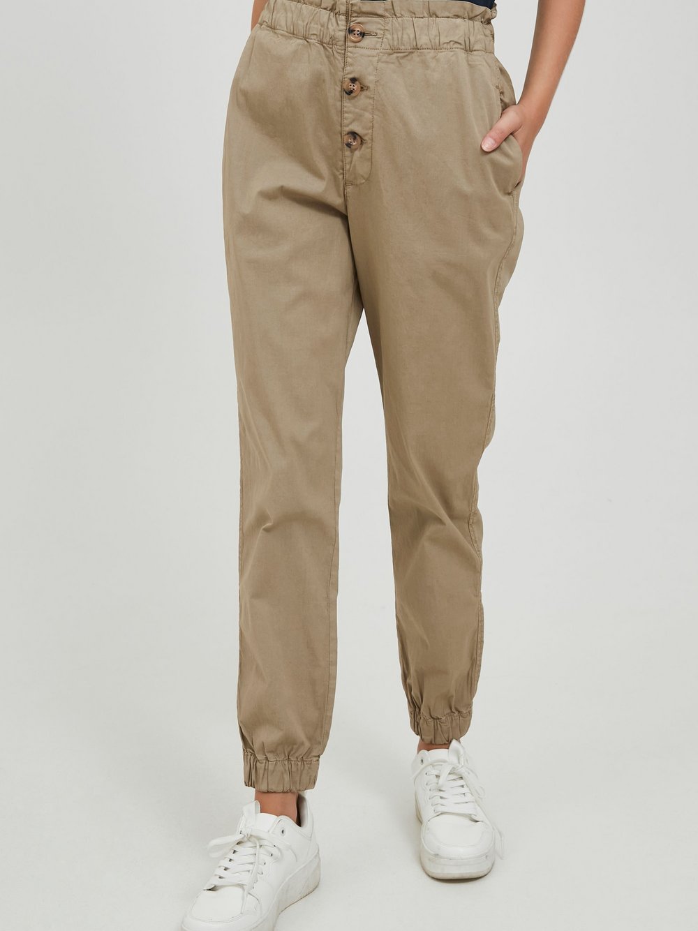 OXMO Chinohose Damen beige, XL