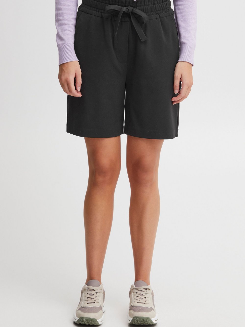 OXMO Sweatshorts Damen schwarz, 34