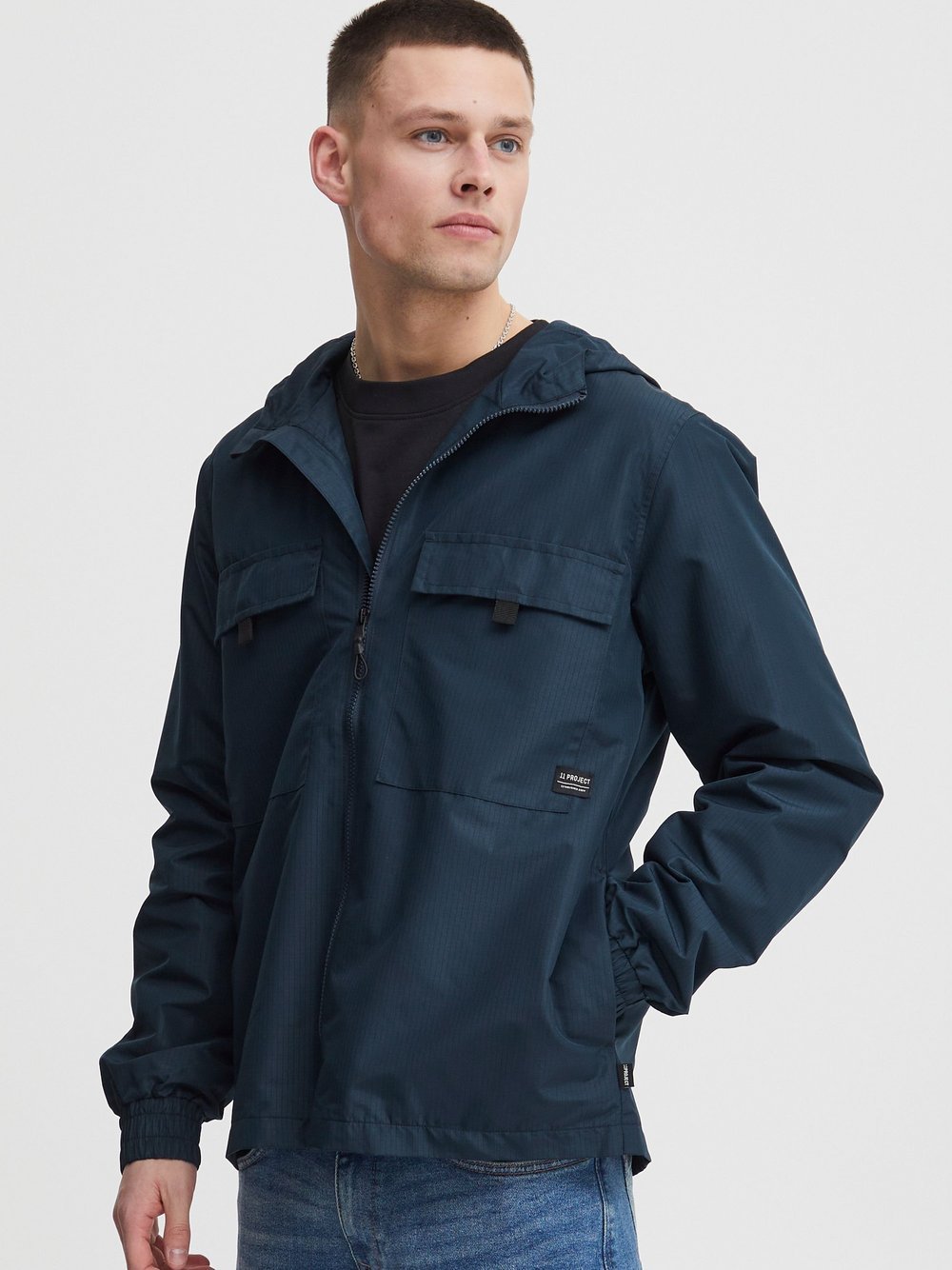 11 Project Kurzjacke Herren blau, XXXL