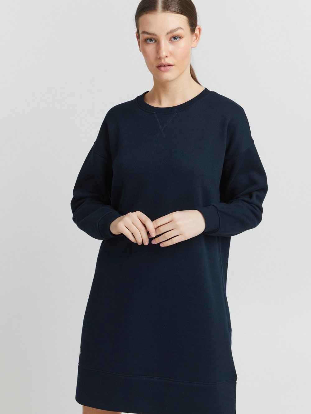 OXMO Freizeitkleid Damen blau, XXL