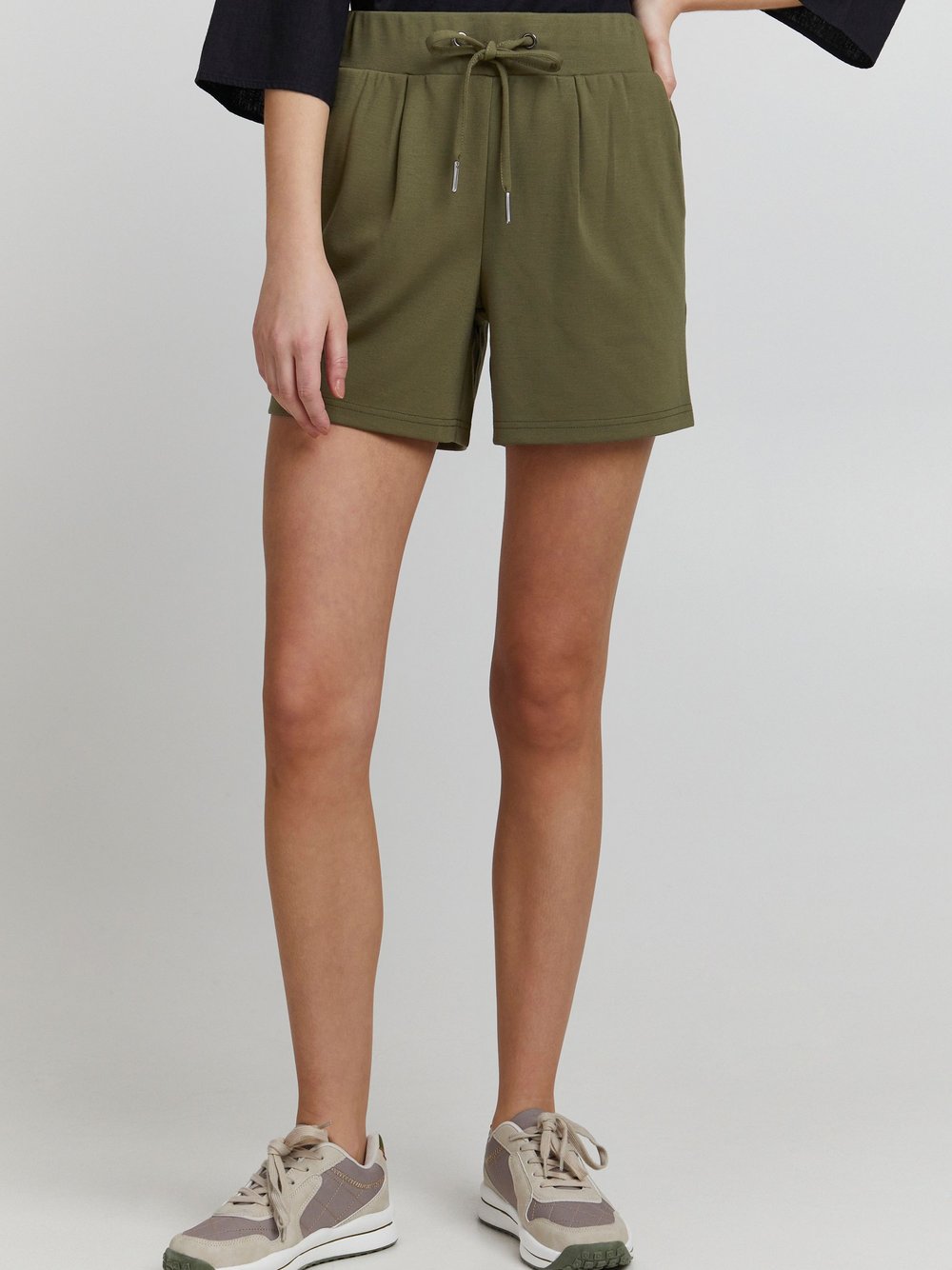 OXMO Sweatshorts Damen grün, XS