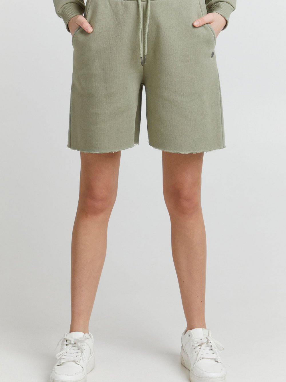 OXMO Sweatshorts Damen grün, XS