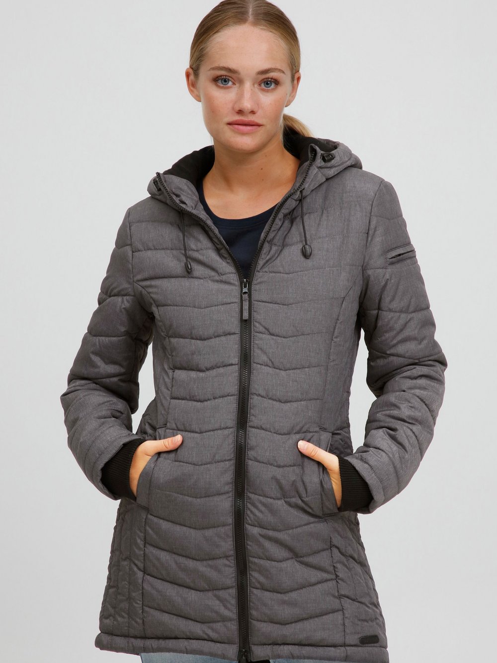 OXMO Parka Damen grau, XS