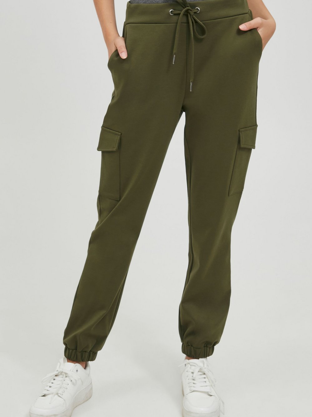 OXMO Cargohose Damen grün, M