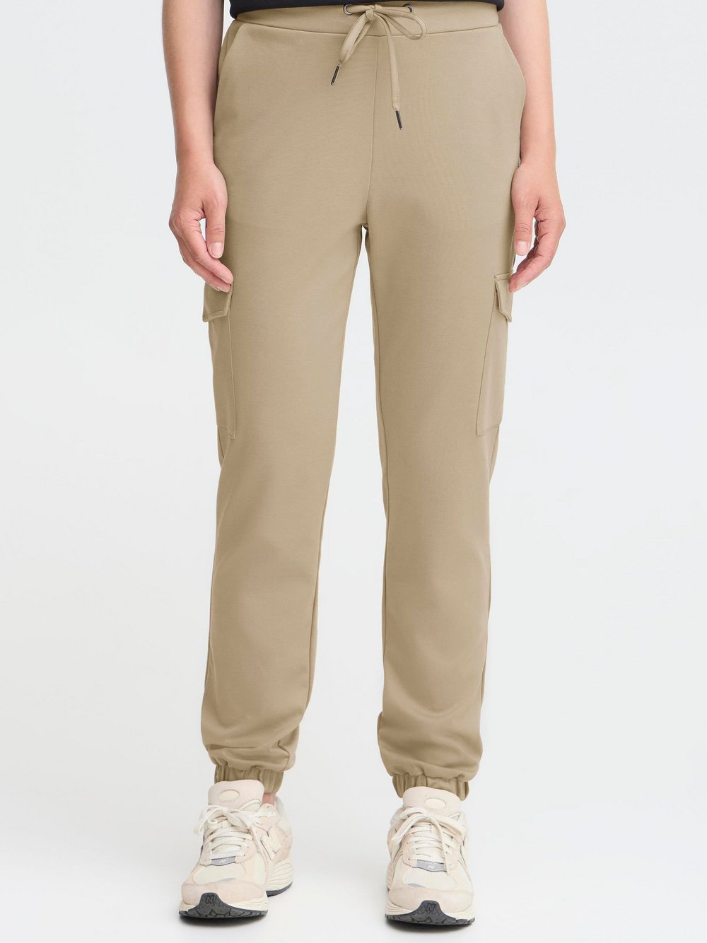 Thumbnail - OXMO Cargohose Damen beige, XXL