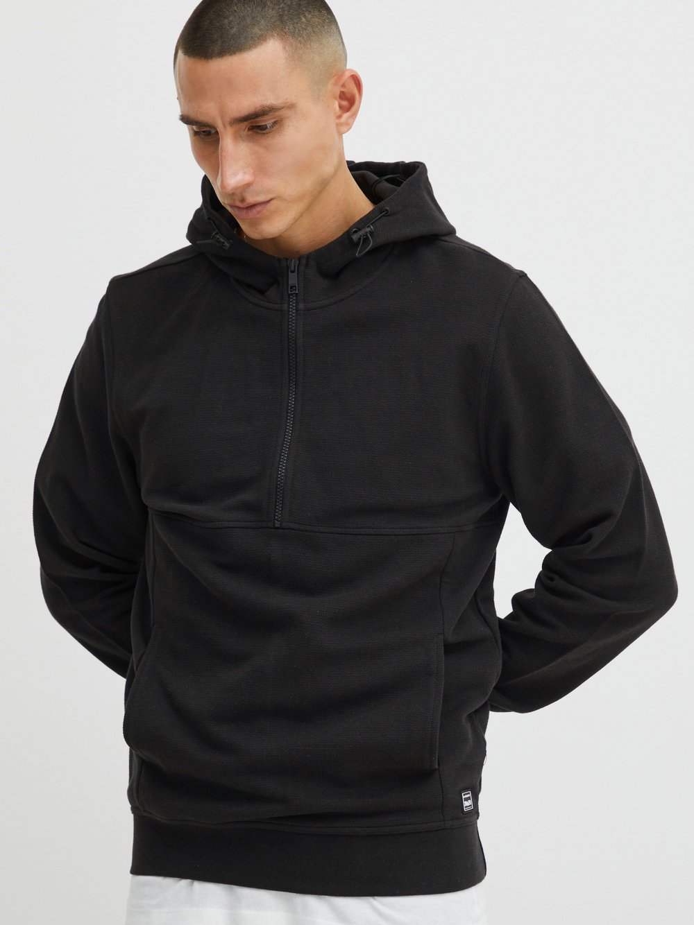 11 Project Hoodie Herren Baumwolle schwarz, L