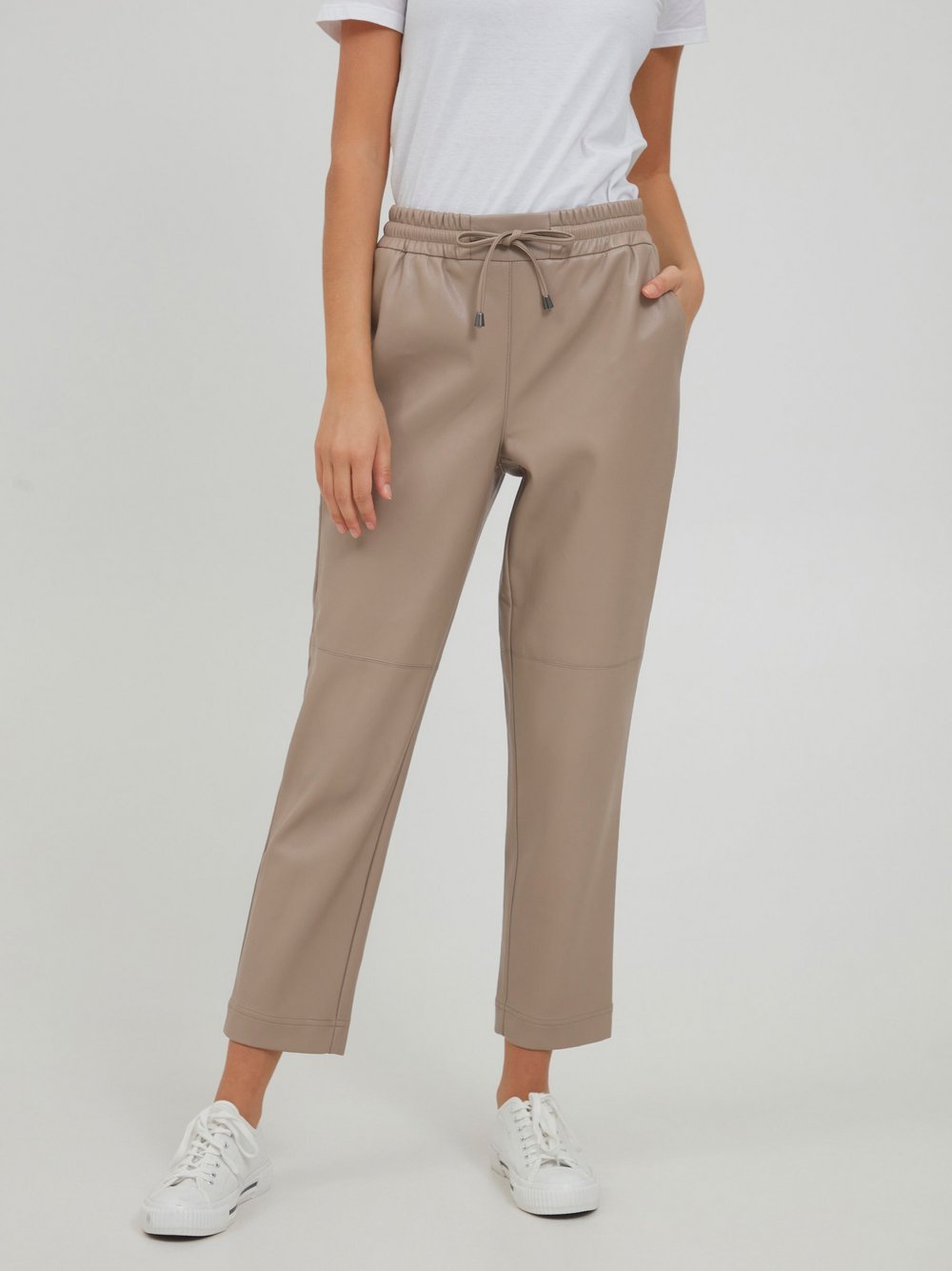 OXMO Jogger Pants Damen beige, XXL