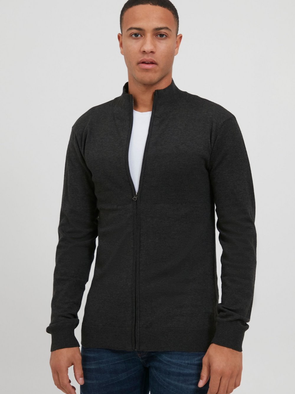 Indicode Strickjacke Herren grau, XXL