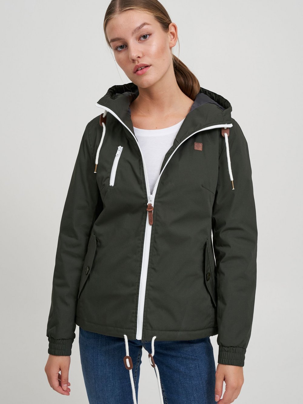 OXMO Kurzjacke Damen grün, M