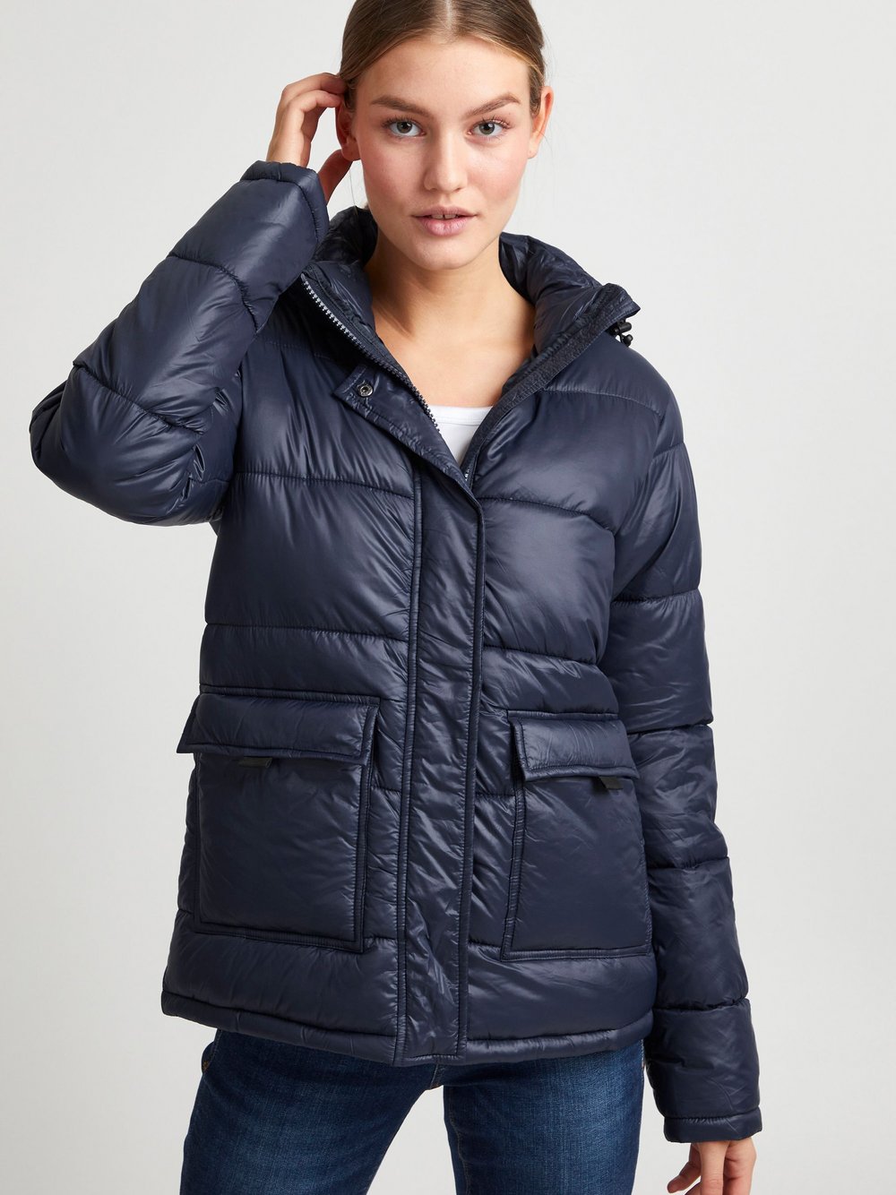 OXMO Winterjacke Damen blau, XXL