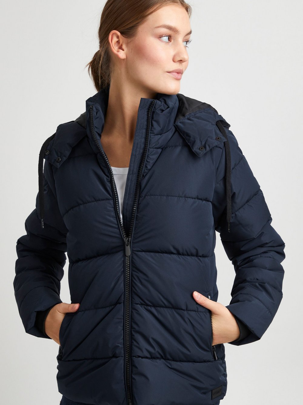 OXMO Winterjacke Damen blau, L