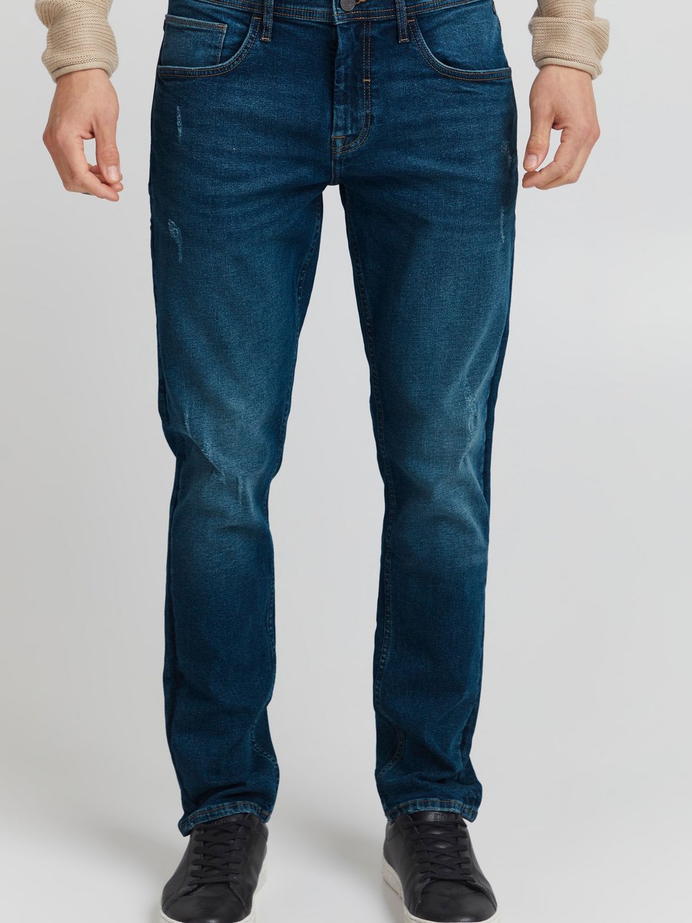 11 Project Gerade Jeans Herren Baumwolle blau, 32-34